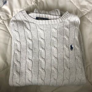 Mens Polo Ralph Lauren Cable-knit Sweater